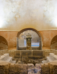 Roman thermal baths of Banos de Montemayor, Spain