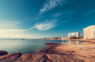 beach at dusk © Manuel