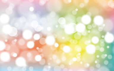 Obraz premium Abstract shiny blurred lights background stock illustration