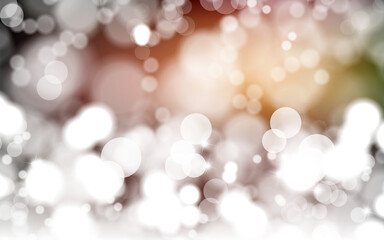 Obraz premium Abstract shiny blurred lights background stock illustration