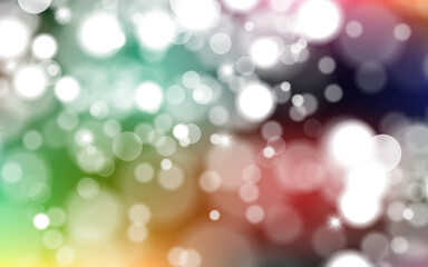 Obraz premium Abstract shiny blurred lights background stock illustration