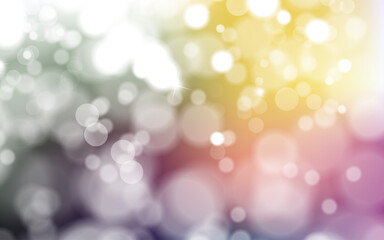 Obraz premium Abstract shiny blurred lights background stock illustration