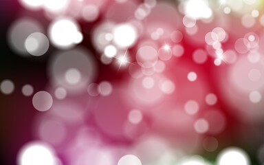 Fototapeta premium Abstract shiny blurred lights background stock illustration