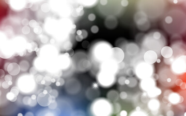 Obraz premium Abstract shiny blurred lights background stock illustration