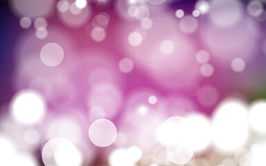 Fototapeta premium Abstract shiny blurred lights background stock illustration