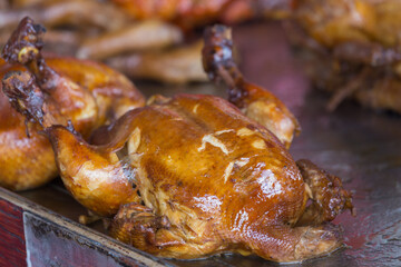 Close up of Roast duck.