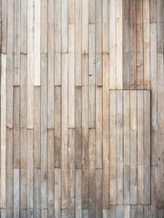 Brown wood plank wall texture background (natural wood patterns) for design.