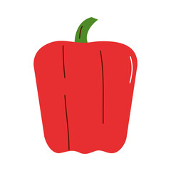 pepper vegetable icon vector design