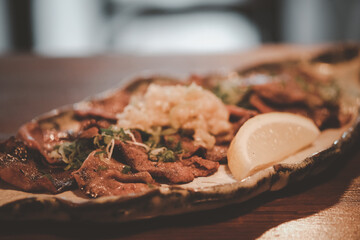 Japanese Wagyu beef high quality yakiniku ready to eat