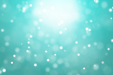 Abstract light blur and bokeh effect background. Vector defocused sun shine or sparkling lights and glittering glow for festival or white celebration background template