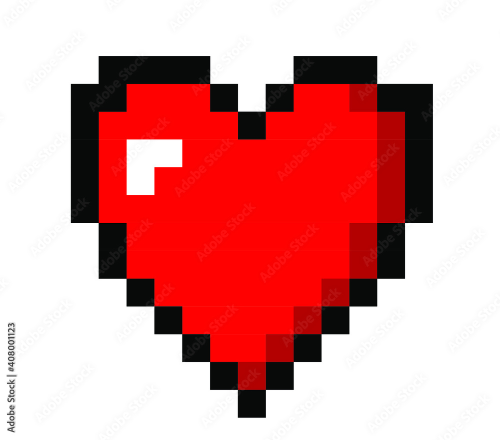 Poster the heart shape symbol isolated on white background. metaphorical or symbolic ideograph of love and 