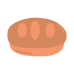 bread icon isolated vector design