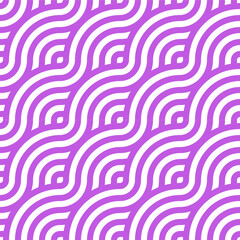 Abstract retro seamless linear pattern for packaging, merchandise, advertising etc.