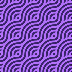 Abstract retro seamless linear pattern for packaging, merchandise, advertising etc.