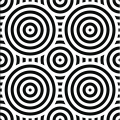 Abstract retro seamless linear pattern for packaging, merchandise, advertising etc.