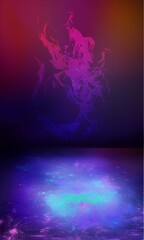 background with stars