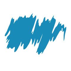 stain blue color abstract style sketch and doodle