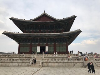 Fototapeta premium Old korean palace