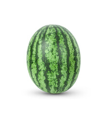 watermelon fruit on white background