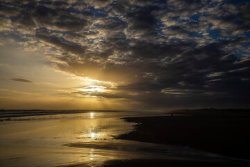 Fototapeta premium Sunset at Stockton Beach