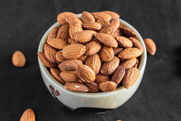 An small bowl full of delicious almond