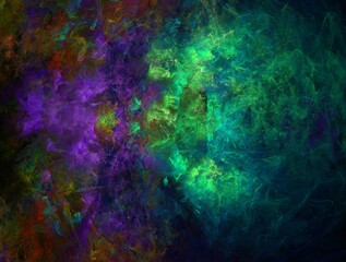 Imaginatory fractal background Image