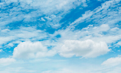 blue sky background with clouds nature background