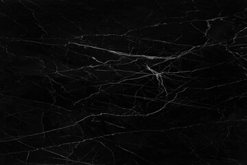 Fototapeta na wymiar Black marble natural pattern for background, abstract natural marble black and white