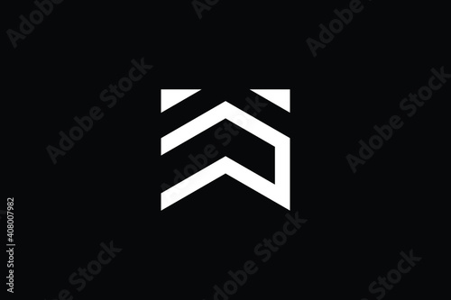 Wd Logo Letter Design On Luxury Background Dw Logo Monogram Initials Letter Concept Wd Icon Logo Design Dw Elegant And Professional Letter Icon Design On Black Background W D Dw Wd Wall