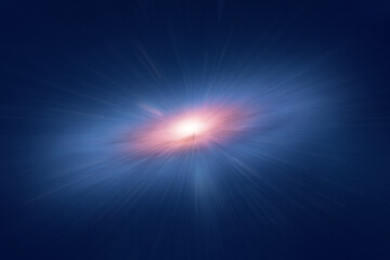 Fototapeta premium blue light burst