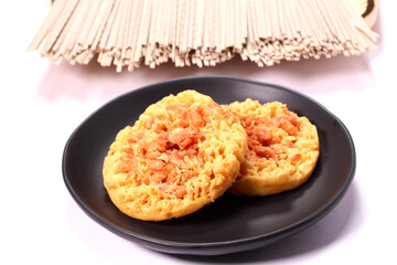 えび天ぷらと蕎麦（乾麺）