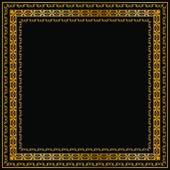 gold frame card