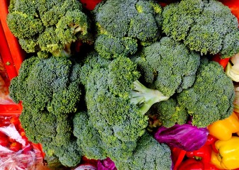 Broccoli is an edible green leafy plant in the cabbage family whose large flowering head, stalk and...