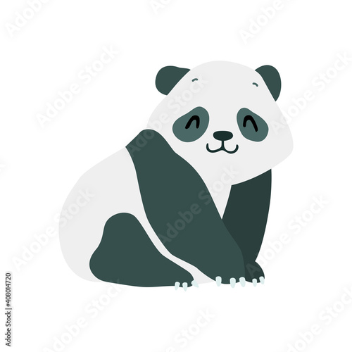 Little Panda Cute Illustration Of Sitting Baby Panda Isolated On A White Background Vector 10 Eps Wall Mural Slybrowney Little Panda Cute Illustration Of Sitting Baby Panda Isolated On A White Background Vector 10 Eps Wall Mural Slybrowney