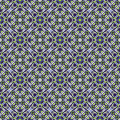 Geometric seamless pattern, ornament, abstract colorful background, fashion print, vector texture.