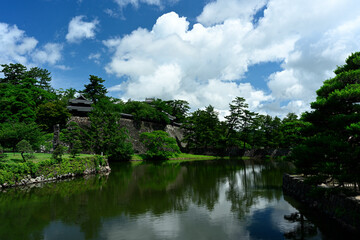 Fototapeta na wymiar 松江城のお堀