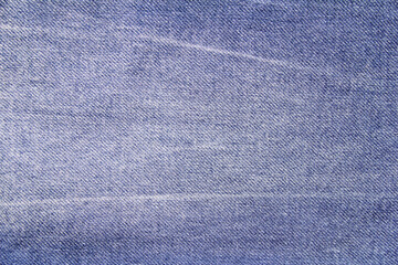 Blue denim textile background. Blue jeans texture.