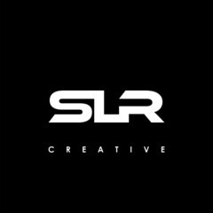 SLR Letter Initial Logo Design Template Vector Illustration - obrazy, fototapety, plakaty