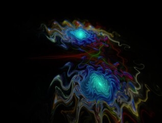 Obraz premium Imaginatory fractal background Image