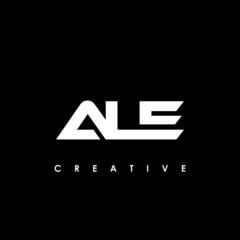 ALE Letter Initial Logo Design Template Vector Illustration