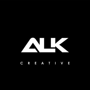 ALK Letter Initial Logo Design Template Vector Illustration