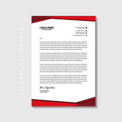 Illustration vector graphic of letterhead,perfect for letterhead template,letterhead business,letterhead office,office stationery,office needs,employees,etc