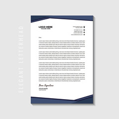 Illustration vector graphic of letterhead,perfect for letterhead template,letterhead business,letterhead office,office stationery,office needs,employees,etc