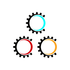 this is a construction ring  logo icon