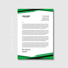 Illustration vector graphic of letterhead,perfect for letterhead template,letterhead business,letterhead office,office stationery,office needs,employees,etc