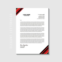 Illustration vector graphic of letterhead,perfect for letterhead template,letterhead business,letterhead office,office stationery,office needs,employees,etc