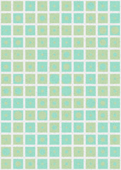 Abstract Geometric Pattern generative computational art illustration