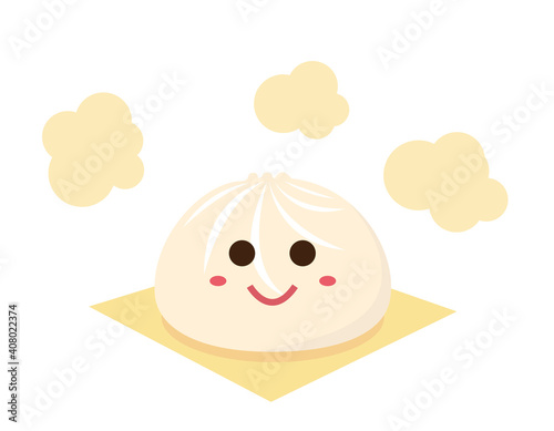 中華まんのベクターイラスト 肉まん 豚まん Wall Mural Nisi 中華まんのベクターイラスト 肉まん 豚まん Wall Mural Nisi