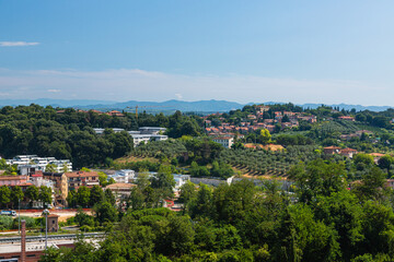 Fototapeta na wymiar イタリア　シエナの郊外の風景