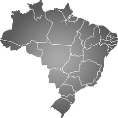 map of Brazil